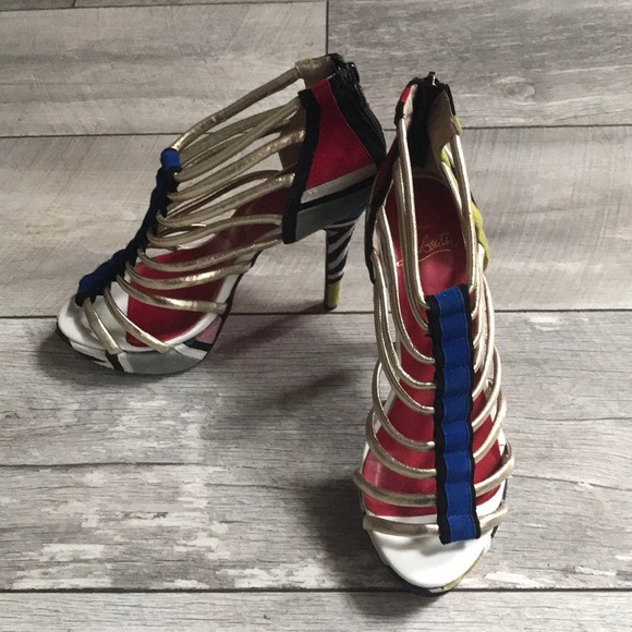 LOUBOUTIN Ulona Inspired Stiletto Sandals - Picture 3 of 15